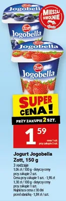 Jogurt Jogobella Zott promocja w Twój Market