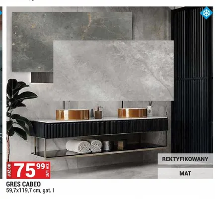Gres Cabeo 59,7x119,7 cm gat. I promocja w Merkury Market