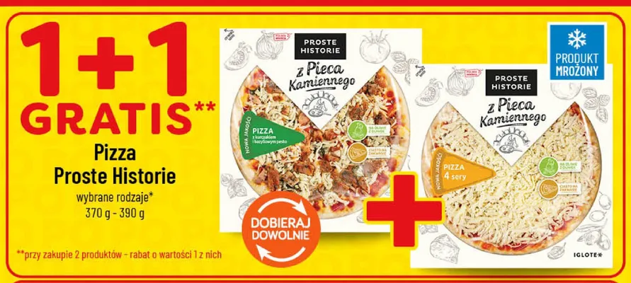 Pizza Proste Historie promocja w POLOmarket