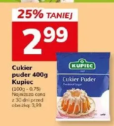 Cukier puder 400g promocja w Hitpol