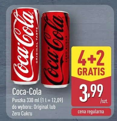 Coca-Cola promocja w Aldi