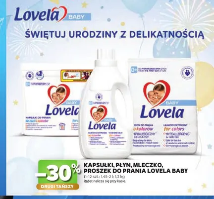 Mleczko do prania Lovela Baby promocja w Stokrotka