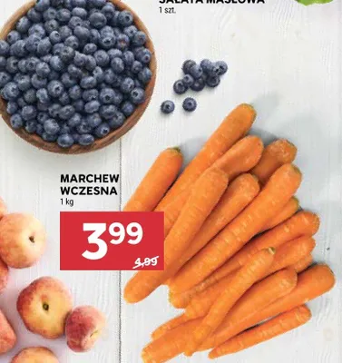 Marchew wczesna promocja w Stokrotka
