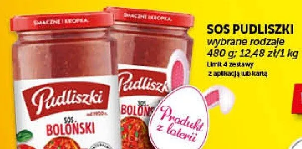 Sos Pudliszki wybrane rodzaje promocja w Euro Sklep