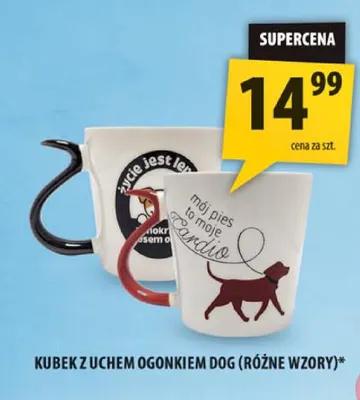 Kubek z uchem ogonkiem Dog promocja w Arhelan