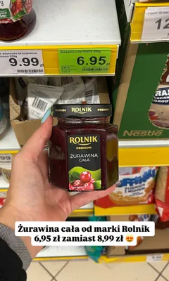 Żurawina cała Rolnik Premium promocja w Dino