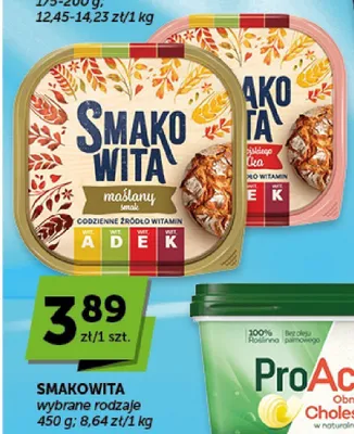 Margaryna Smakowita maślany smak promocja w Groszek