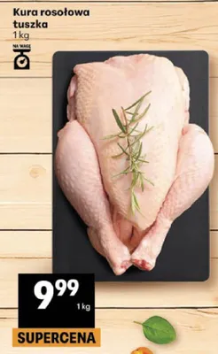 Kura rosołowa tuszka promocja w Delikatesy Centrum