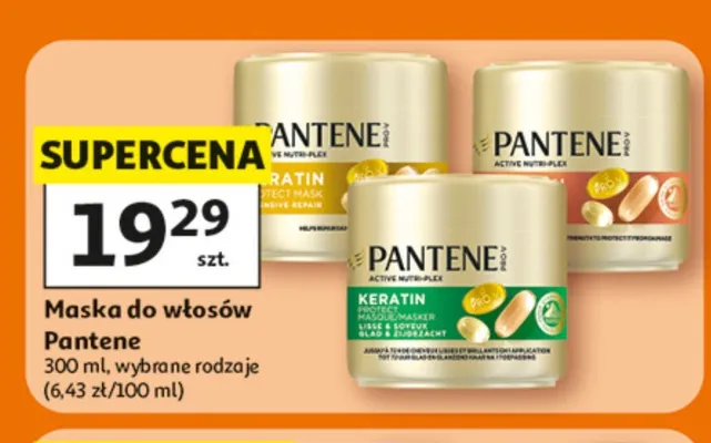 Maska do włosów Pantene promocja w Auchan