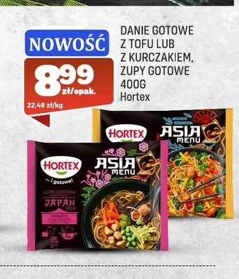 Danie gotowe z kurczakiem Hortex promocja w Społem Praga