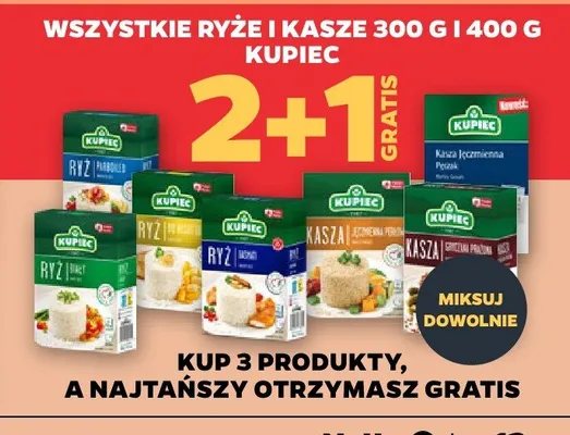 Ryż i kasze promocja w Netto