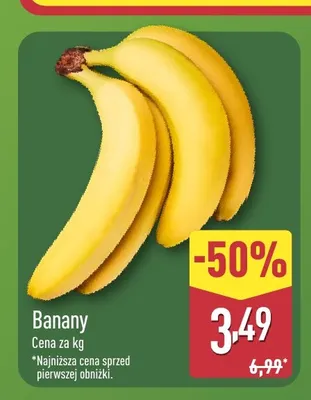Banany promocja w Aldi