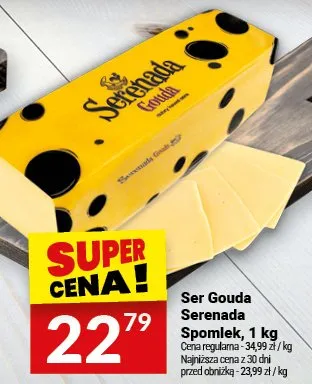 Ser Gouda Serenada Spomlek promocja w Twój Market