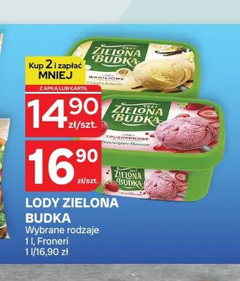 Lody Zielona Budka promocja w Chorten