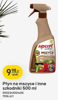Płyn na mszyce i inne szkodniki Agrecol Natura promocja w Castorama