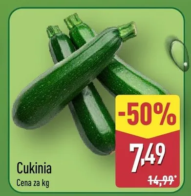 Cukinia promocja w Aldi