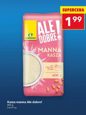 Kasza manna promocja w LEWIATAN