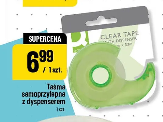 Taśma samoprzylepna z dyspenserem promocja w POLOmarket