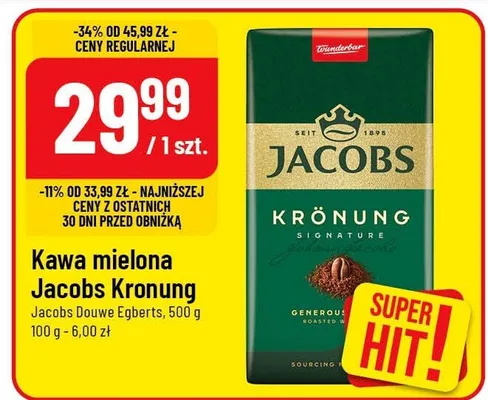 Kawa mielona Krönung promocja w POLOmarket