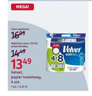 Papier toaletowy promocja w Rossmann