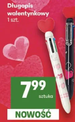 Długopis walentynkowy promocja w Delikatesy Centrum