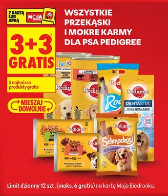 Przekąska dla psa Pedigree Schmackos promocja w Biedronka