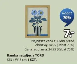 Ramka na zdjęcia promocja w Jysk