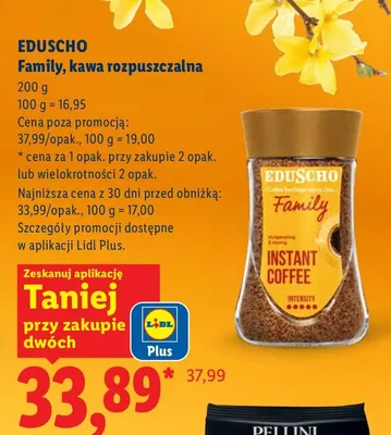 Kawa rozpuszczalna Family promocja w Lidl