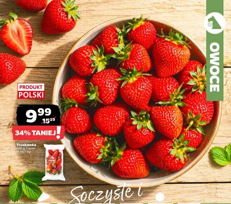 Truskawka polska promocja w Netto