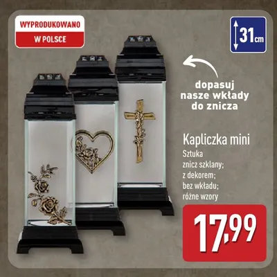 Kapliczka mini promocja w Aldi