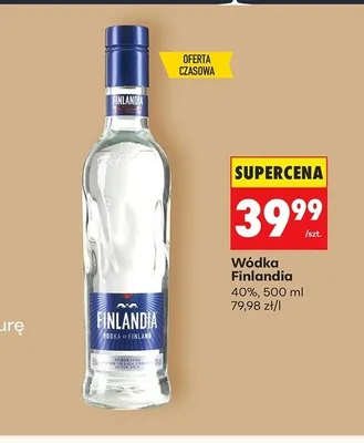 Wódka Finlandia promocja w Biedronka