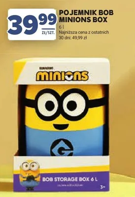 Pojemnik Bob Minions Box 6l promocja w Stokrotka