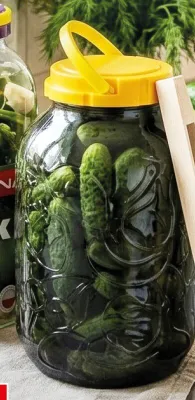Słoik z zakrętką grawerowany 5 l promocja w Kaufland