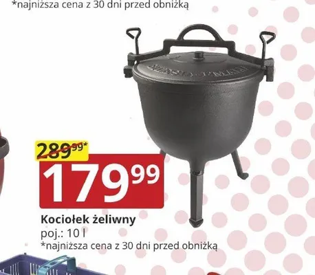 Kociołek żeliwny 10 l promocja w Prymus AGD