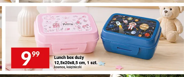 Lunch box duży księżniczki promocja w Twój Market