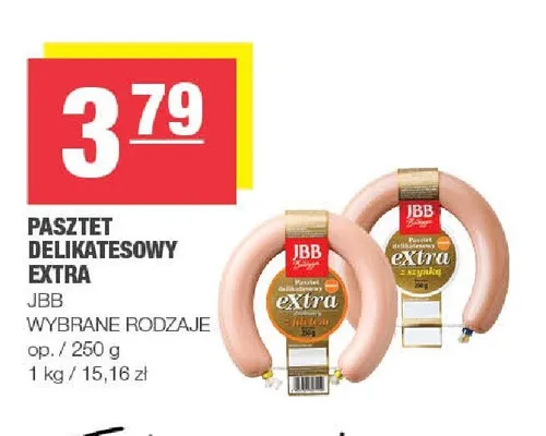 Pasztet delikatesowy Extra JBB z indykiem promocja w SPAR