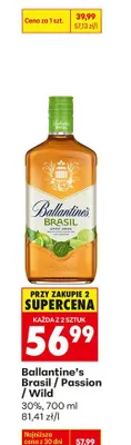 Ballantine's Brasil promocja w Biedronka