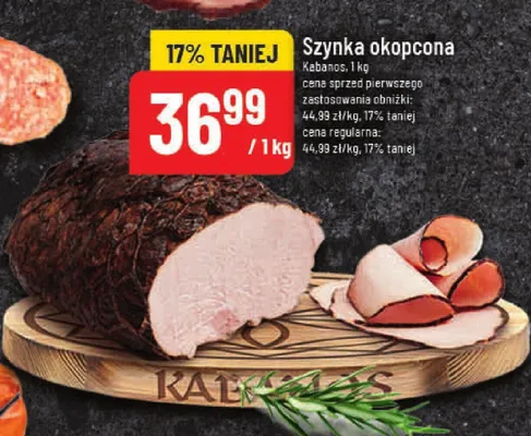 Szynka okopcona promocja w POLOmarket