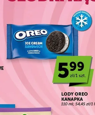 Lody Oreo Kanapka promocja w Euro Sklep