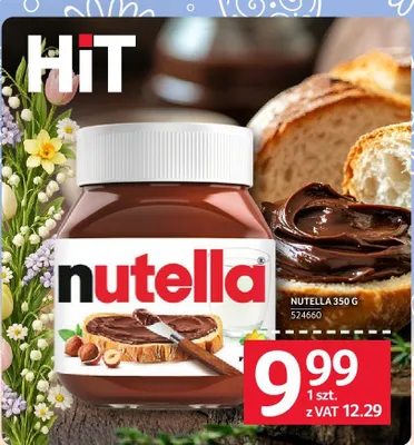 Krem czekoladowy Nutella 350 g promocja w Selgros