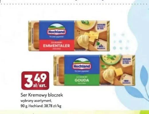 Ser kremowy bloczek Hochland Gouda promocja w Avita