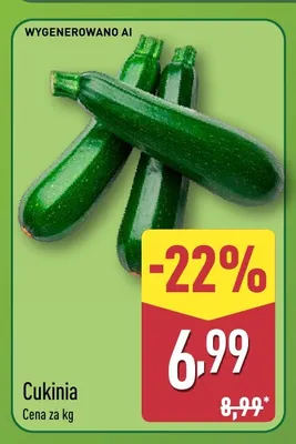 Cukinia promocja w Aldi