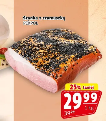 Szynka z czarnuszką Pekpol promocja w Prim Market