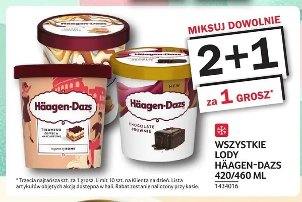 Lody Häagen-Dazs promocja w Selgros