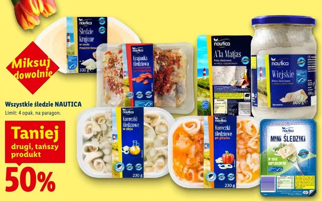 Śledzie wszystkie rodzaje promocja w Lidl