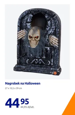 Nagrobek na Halloween promocja w Action