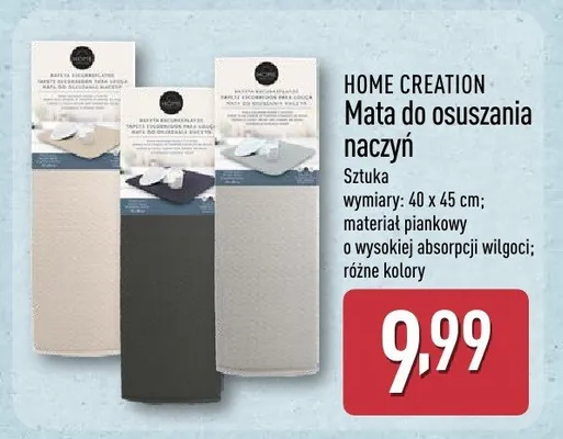 Mata do osuszania naczyń promocja w Aldi