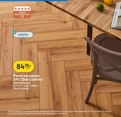 Panel winylowy SPC Dąb Lizbona promocja w Castorama