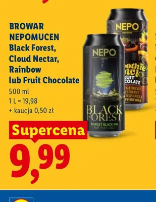 Piwo Browar Nepomucen Cloud Nectar promocja w Lidl
