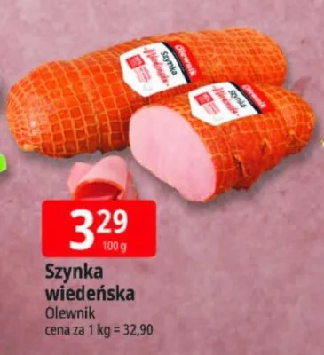 Szynka wiedeńska Olewnik promocja w Leclerc